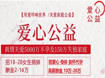 苏家屯捐卵助孕生子 爱心志愿者招募